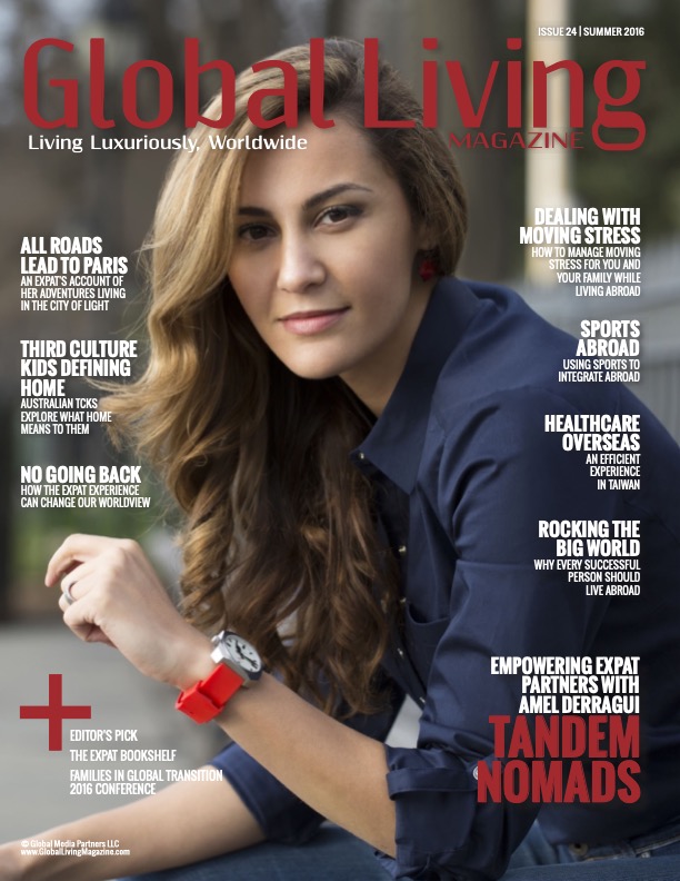 global living magazine cover